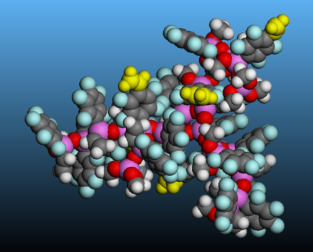 Hybridpolymer Aufbau